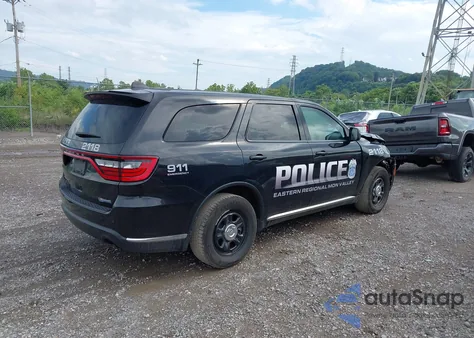 2021 Dodge Durango Pursuit Awd из США, поврежденный, VIN 1C4RDJFG2MC849718